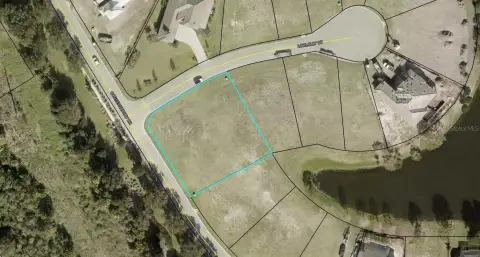 Oversized Corner Lot with Golf Views