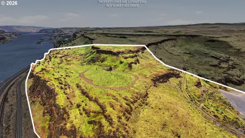 50 Acres with Columbia River Views