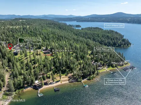 Lake Coeur d'Alene Waterfront Lot