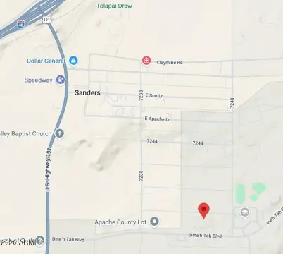 Residential Lot in Sanders, AZ