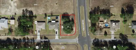Citrus Springs Corner Home Site