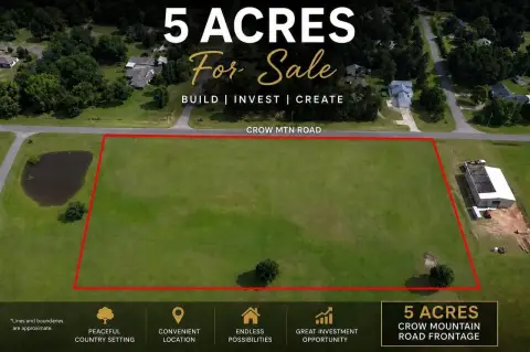 Build-Ready Acreage with Road Frontage