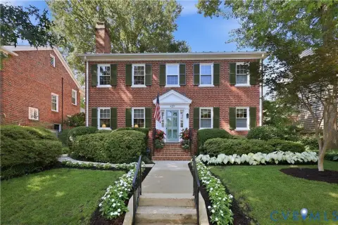 Brick Colonial Duplex with Garage