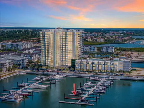 Marina Boat Slip with Utilities