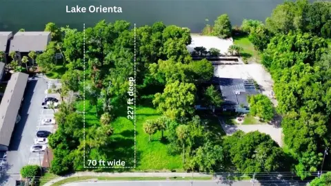 Lakefront Land Zoned for Duplex