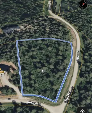 Corner Lot in Timbers Subdivision