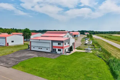 Aviation Hangar With Residence