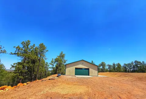 Prepared Hunting Land with Finished Shop