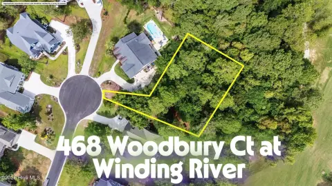 Flag Lot Homesite on Cul-de-Sac