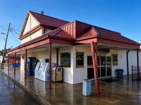 Grocery Store with Processing Equipment
