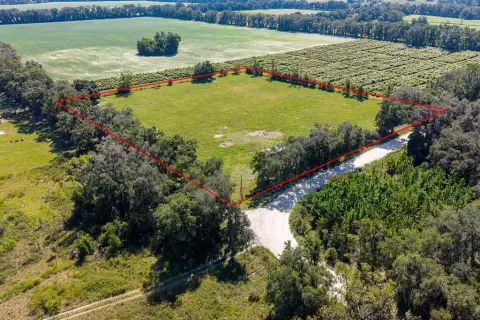 Fenced Agricultural Land
