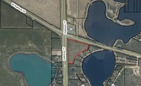 Commercial Corner Land with Highway Frontage