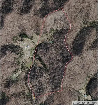 Hunting Land with Active Gas Well