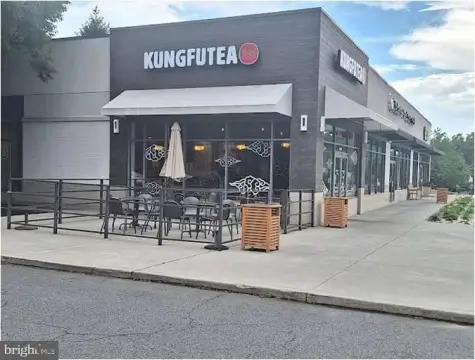 Retail Storefront with Outdoor Seating