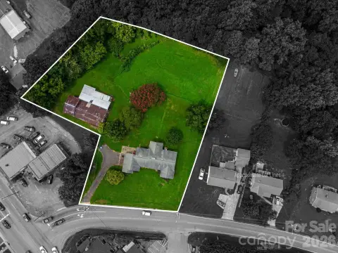 Commercial Land with Existing Home