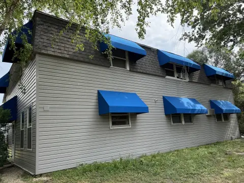 Apartment Building with Detached Outbuilding