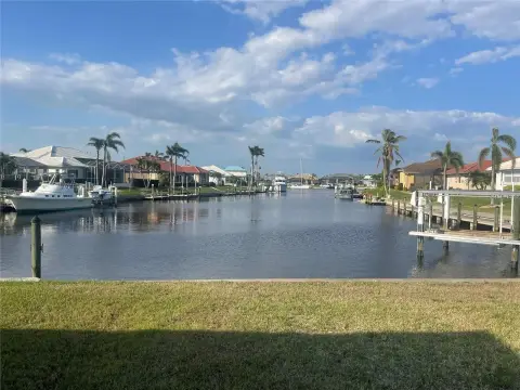 Punta Gorda Isles Canal Lot