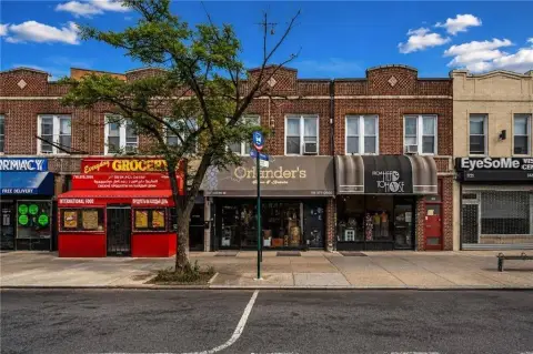 Brick Mixed-Use Building