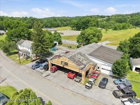 Commercial Automotive Lot with Shop