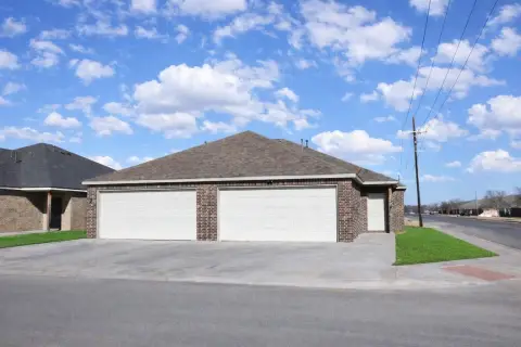 Brick Duplex with Garages