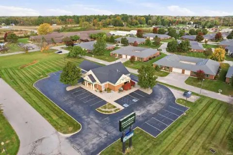 Office Building with Drive-Through Canopy