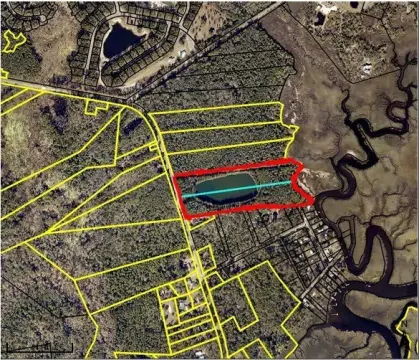 Wooded Land with Marsh Views