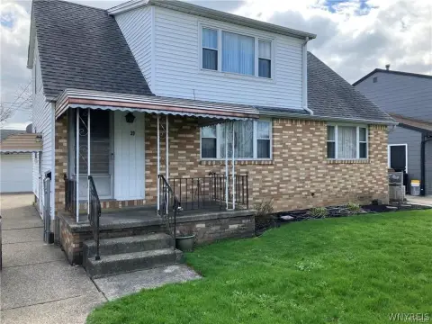 Brick Duplex with Two-Car Garage