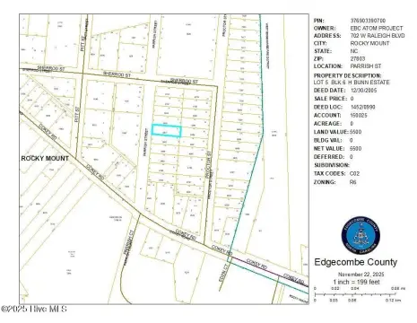 Rocky Mount Land Package