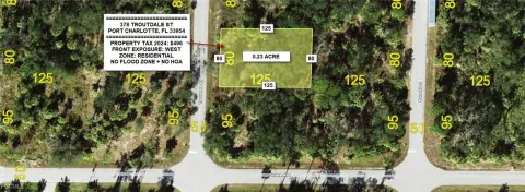 Residential Lot in Port Charlotte