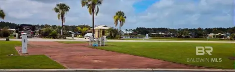 Pull-Through RV Resort Lot