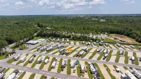 RV Resort Lot with Utilities