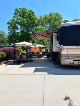 Lake Greenwood Motorcoach Resort Lot