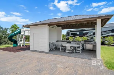 RV Resort Site with Full Hookups