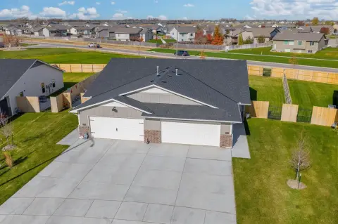 Duplex with Two-Car Garage
