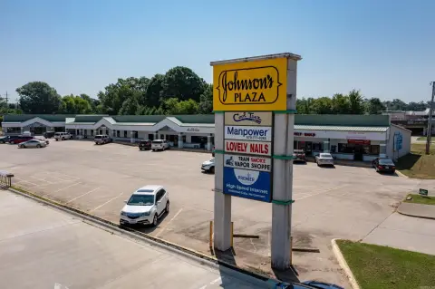 Shopping Center with Warehouse Space