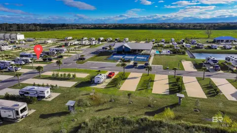 RV Resort Lot with Metered Power