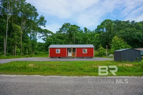 Cleared Residential Lot with Portable Building