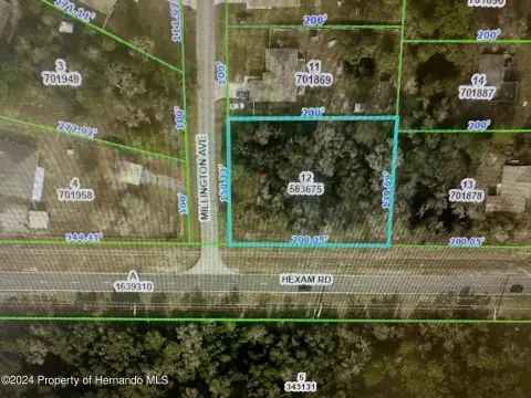 Corner Lot in Brooksville, FL