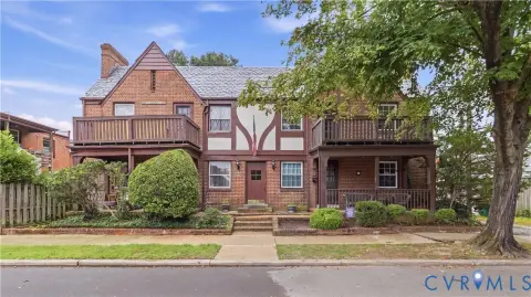 Four-Unit Tudor Revival Quadplex
