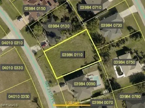 Cape Coral Cleared Residential Lot