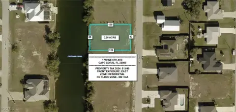 Waterfront Lot in Cape Coral