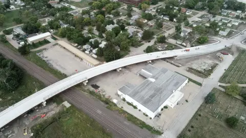 Industrial Site with Two Buildings