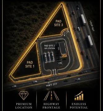 Commercial Pad Site with Anchors