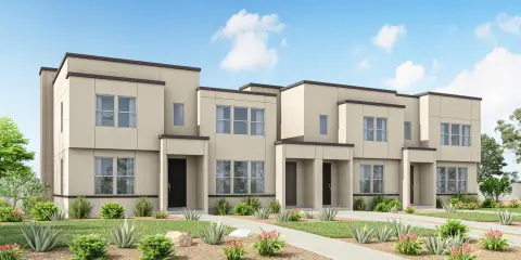 End-Unit Townhome with 2-Car Garage