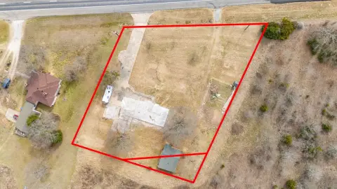 Land with Workshop and Concrete Slab