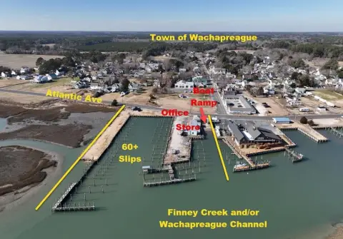 Seaside Marina on Delmarva Peninsula