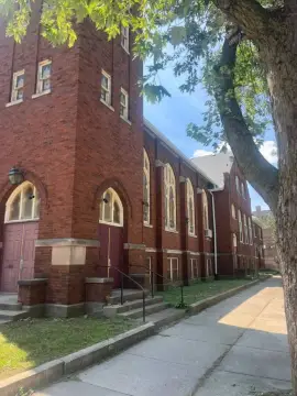 Church Campus with Parsonage