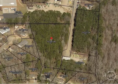 Commercial Land with Wooded Slope