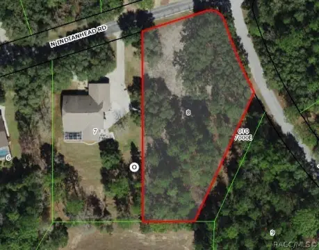 Partially Cleared Corner Home Lot