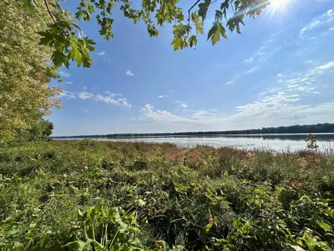 Waterfront Land with Waterfalls